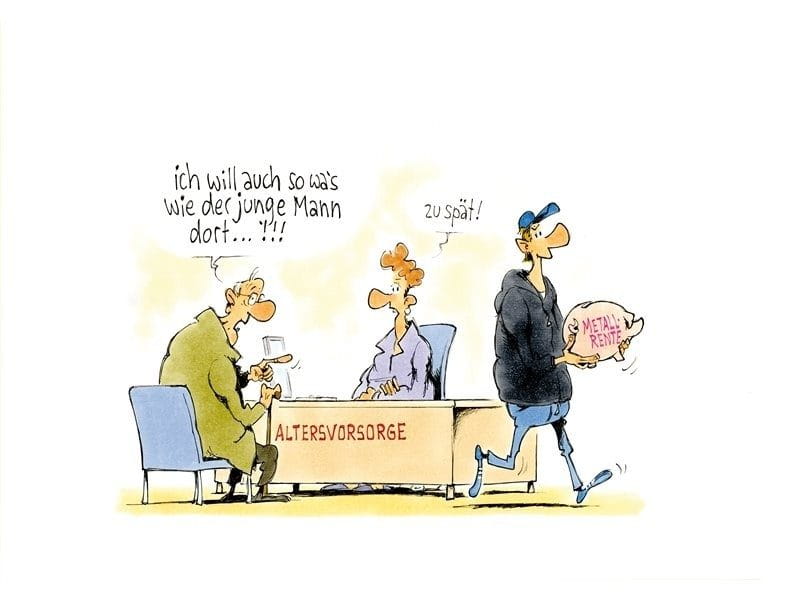 Wir sind MetallRente-Berater: MetallRente bietet Top-Konditionen über größtes Versorgungswerk Deutschlands